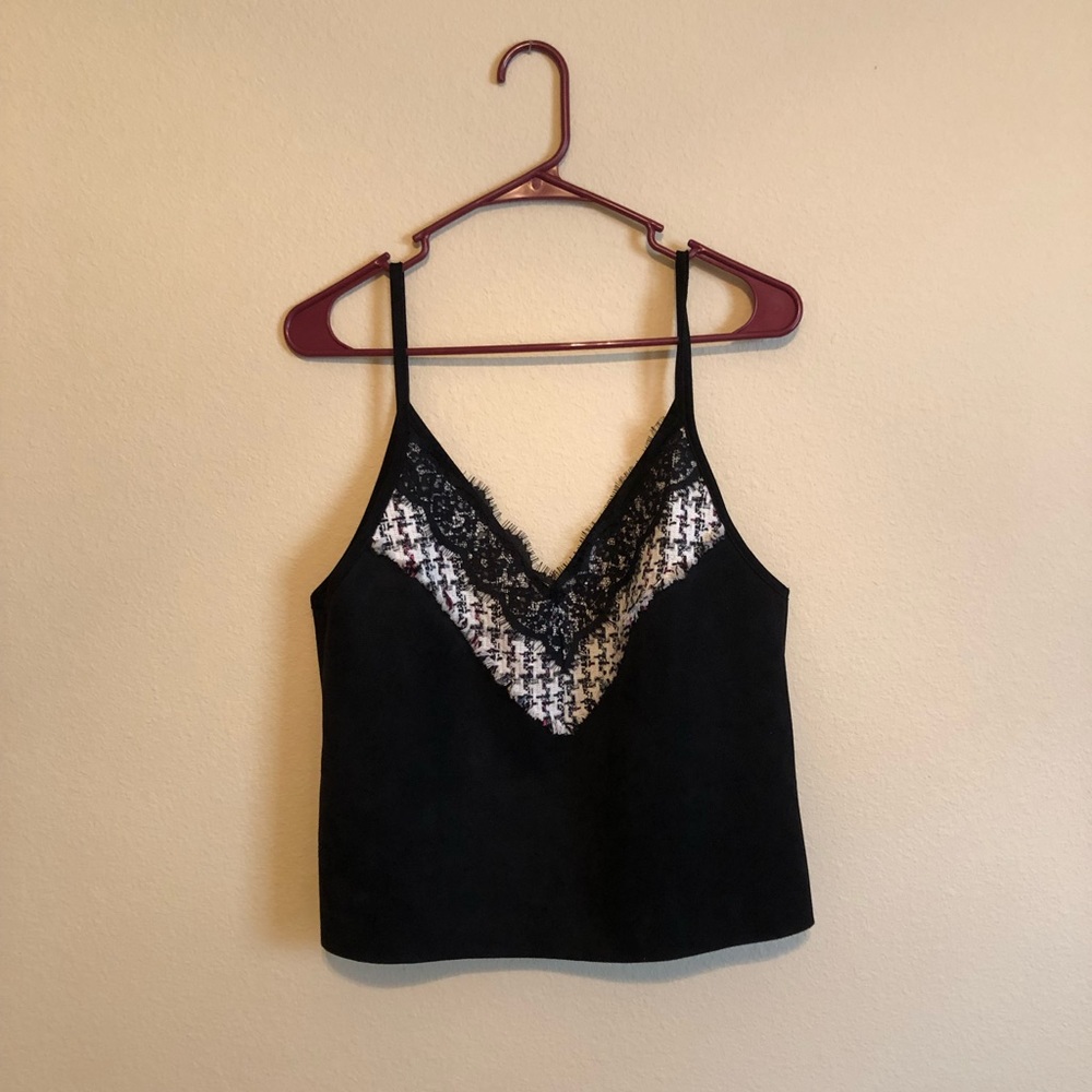 Black Zara Tank Top; SOLD